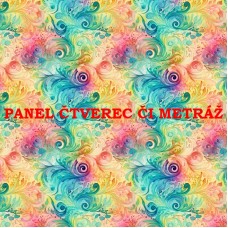 Látkový panel  či metráž kolekce PAISLEY  319-54