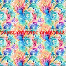 Látkový panel  či metráž kolekce PAISLEY  319-55