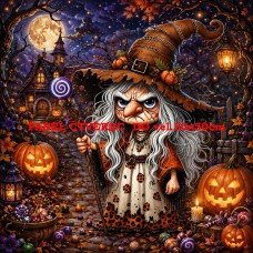 Látkový panel  kolekce  HALLOWEEN 331-94