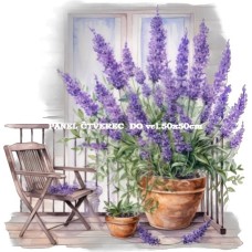 BAVLNĚNÝ PANEL  10x10 cm   LEF581