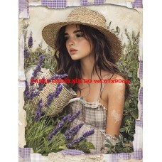 Látkový panel  kolekce LEVANDULE 332-429