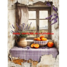 Látkový panel  kolekce LEVANDULE 332-452