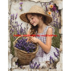 Látkový panel  kolekce LEVANDULE 332-458