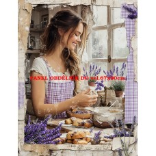 Látkový panel  kolekce LEVANDULE 332-459