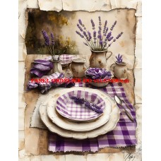 Látkový panel  kolekce LEVANDULE 332-460