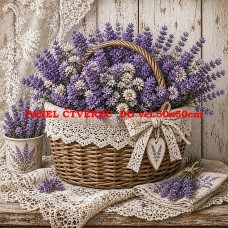 BAVLNĚNÝ PANEL  10x10 cm  lef588