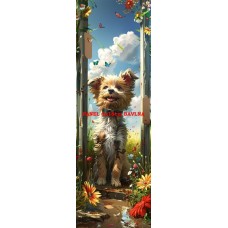 BAVLNĚNÝ PANEL 6x18 cm  zal796