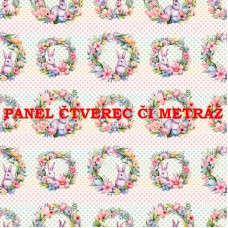Látkový panel  či metráž kolekce VELIKONOČNÍ 349-104