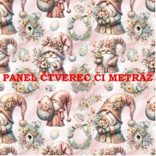 Látkový panel  či metráž kolekce VELIKONOČNÍ 349-34
