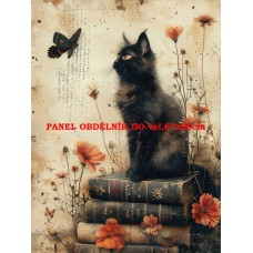 BAVLNĚNÝ PANEL 18x25 cm lpč356