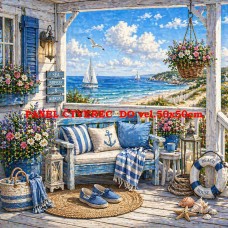 Látkový panel  kolekce  NA PLÁŽI 375-291