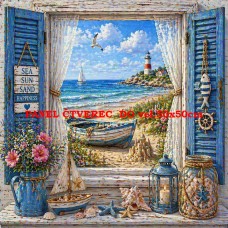 Látkový panel  kolekce  NA PLÁŽI 375-299