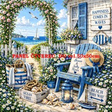 Látkový panel  kolekce  NA PLÁŽI 375-303