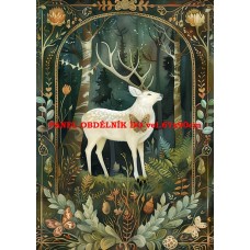 Látkový panel kolekce MAGICKÝ LES 399-6