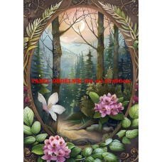 Látkový panel kolekce MAGICKÝ LES 399-60