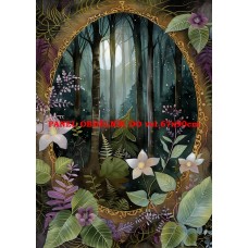 Látkový panel kolekce MAGICKÝ LES 399-68