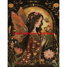 Látkový panel kolekce MAGICKÝ LES - MYSTICKÉ VÍLY  399-69