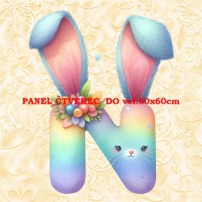 Látkový panel kolekce PÍSMENA VELIKONOCE 424-290