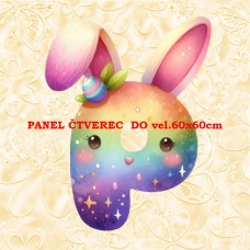 Látkový panel kolekce PÍSMENA VELIKONOCE 424-292