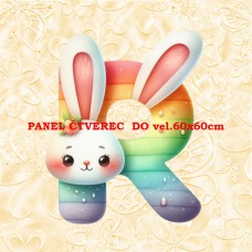 Látkový panel kolekce PÍSMENA VELIKONOCE 424-294