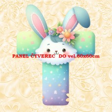 Látkový panel kolekce PÍSMENA VELIKONOCE 424-296