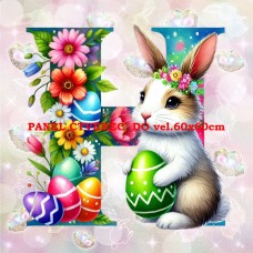 Látkový panel kolekce PÍSMENA VELIKONOCE 424-311