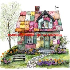 BAVLNĚNÝ PANEL  25x25 cm  flp683