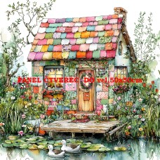 BAVLNĚNÝ PANEL  25x25 cm  flp699