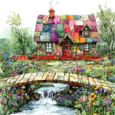 BAVLNĚNÝ PANEL  25x25 cm  flp687