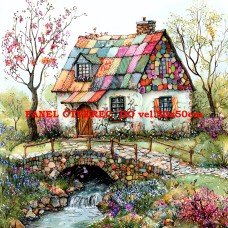 BAVLNĚNÝ PANEL  25x25 cm  flp688