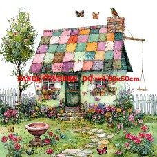 BAVLNĚNÝ PANEL  25x25 cm  flp690