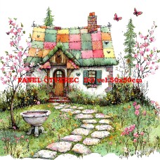 BAVLNĚNÝ PANEL  25x25 cm  flp694