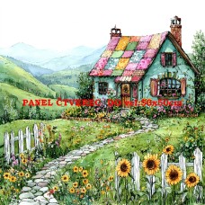 BAVLNĚNÝ PANEL  25x25 cm  flp704