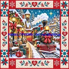 Látkový panel kolekce PATCHWORK VÁNOCE  441-2023