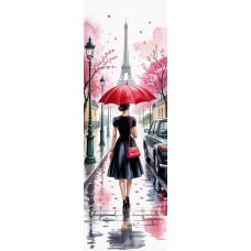 Látkový panel na záložku -  kolekce PAŘÍŽ -  478-39