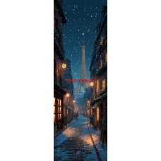 Látkový panel na záložku -  kolekce PAŘÍŽ -  478-41