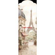 Látkový panel na záložku -  kolekce PAŘÍŽ -  478-48