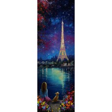 Látkový panel na záložku -  kolekce PAŘÍŽ -  478-51