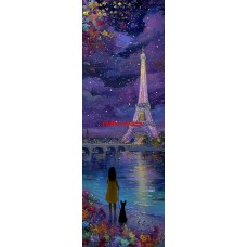 Látkový panel na záložku -  kolekce PAŘÍŽ -  478-52