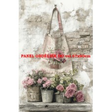 Látkový panel  kolekce  BLUSH AND BLOOM  484-1