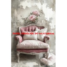 Látkový panel  kolekce  BLUSH AND BLOOM  484-29