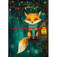 Látkový panel  kolekce ZELENÁ VÍLÍ POHÁDKA  494-103