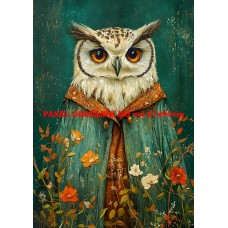 Látkový panel  kolekce ZELENÁ VÍLÍ POHÁDKA  494-120