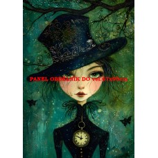 Látkový panel  kolekce ZELENÁ VÍLÍ POHÁDKA  494-122