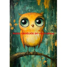 Látkový panel  kolekce ZELENÁ VÍLÍ POHÁDKA  494-134