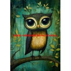 Látkový panel  kolekce ZELENÁ VÍLÍ POHÁDKA  494-135