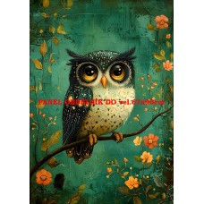 Látkový panel  kolekce ZELENÁ VÍLÍ POHÁDKA  494-138