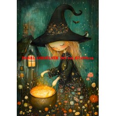 Látkový panel  kolekce ZELENÁ VÍLÍ POHÁDKA  494-145