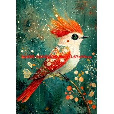 Látkový panel  kolekce ZELENÁ VÍLÍ POHÁDKA  494-15