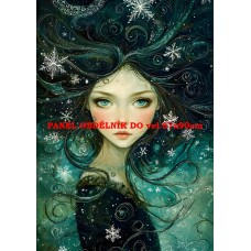 Látkový panel  kolekce ZELENÁ VÍLÍ POHÁDKA  494-161